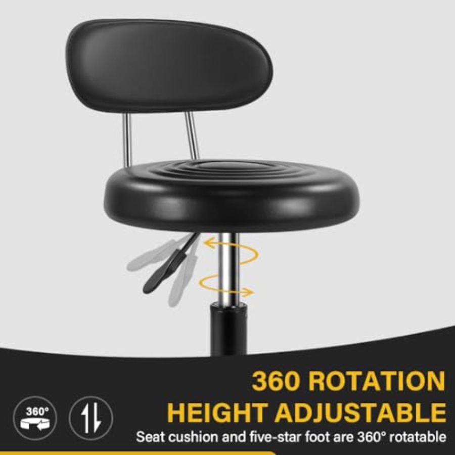 Rolling Stool with Wheels Swiv - مراجعة Spa & Wellness Hotel Fitak * * * * وسعره