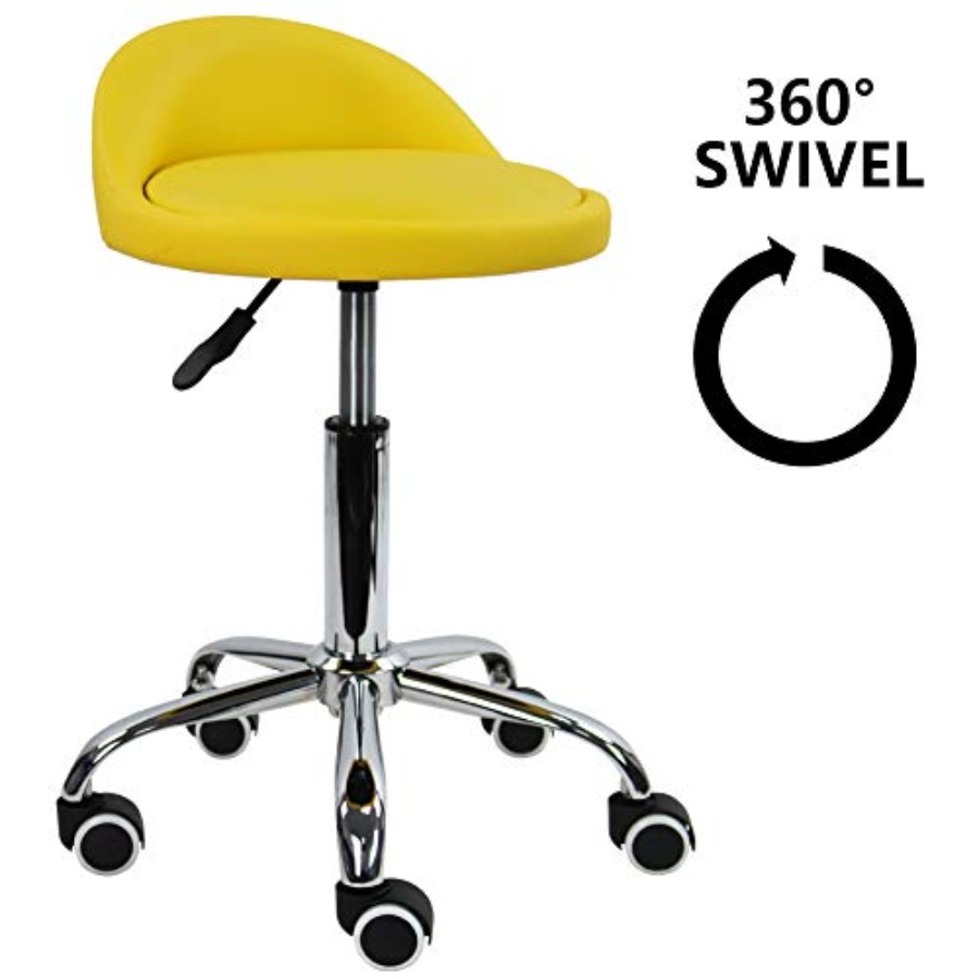 PU Leather Round Rolling Stool - مراجعة Spa & Wellness Hotel Fitak * * * * وسعره