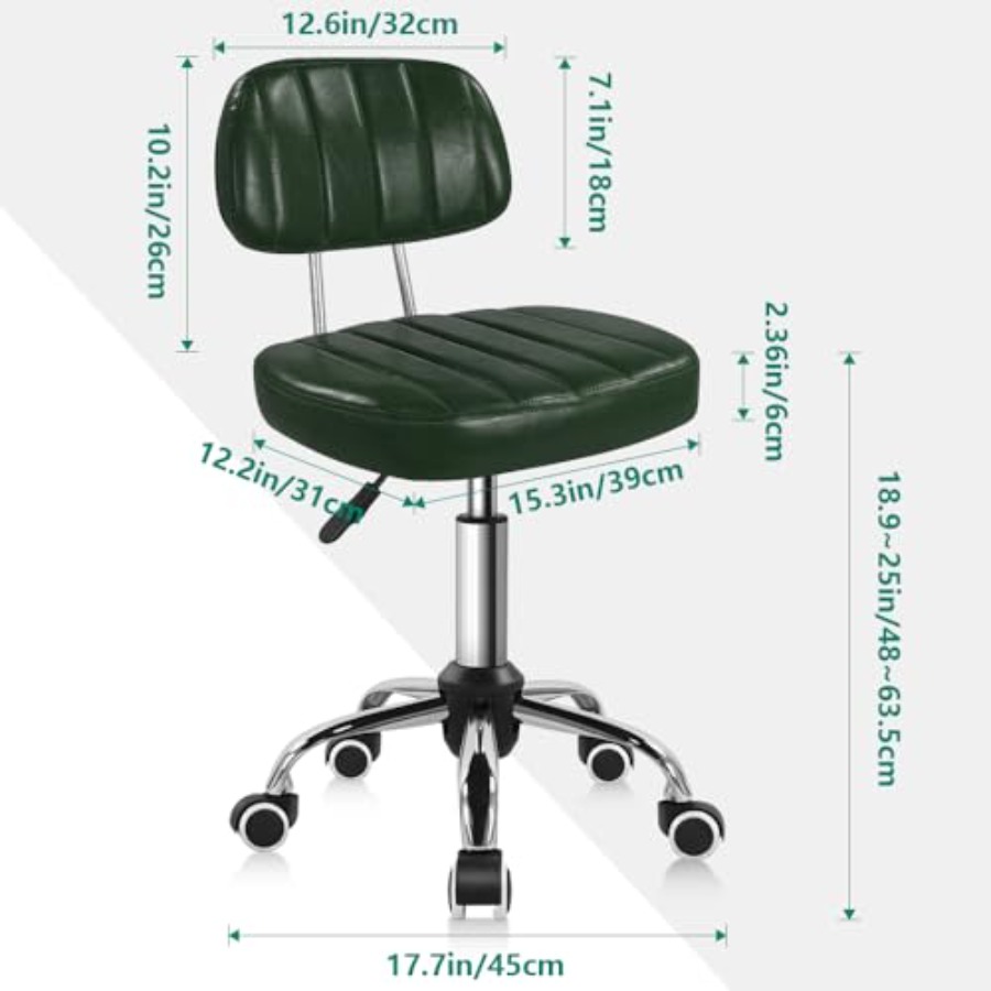 Square Swivel Stool with Wheel - مراجعة Spa & Wellness Hotel Fitak * * * * وسعره