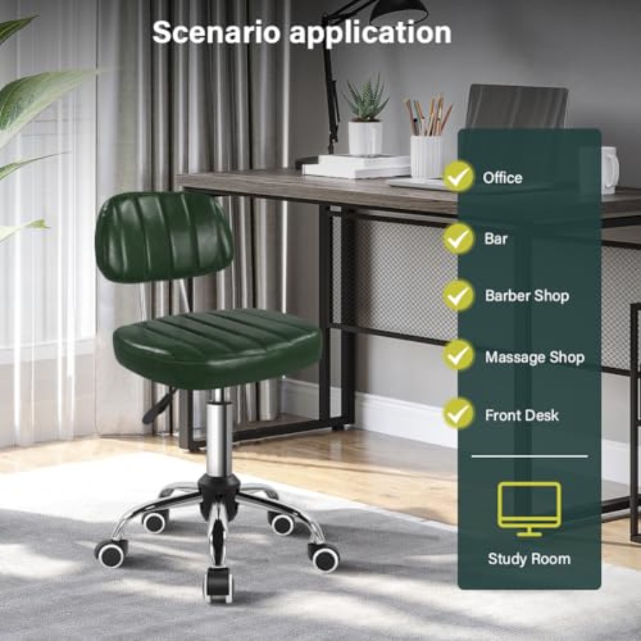 Square Swivel Stool with Wheel - مراجعة Spa & Wellness Hotel Fitak * * * * وسعره