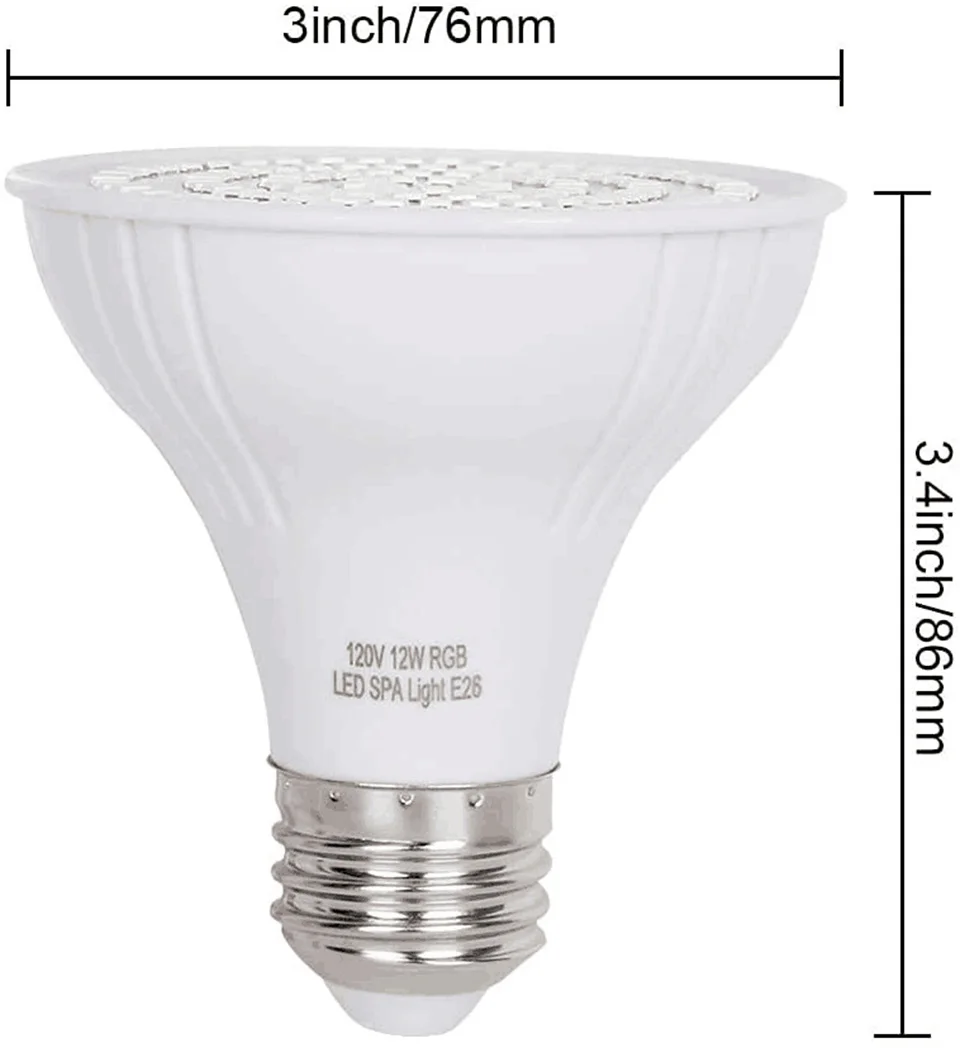 LED Swimming Pool Light E27 E2 - مراجعة Xy Spa & Wellness George Town وسعره
