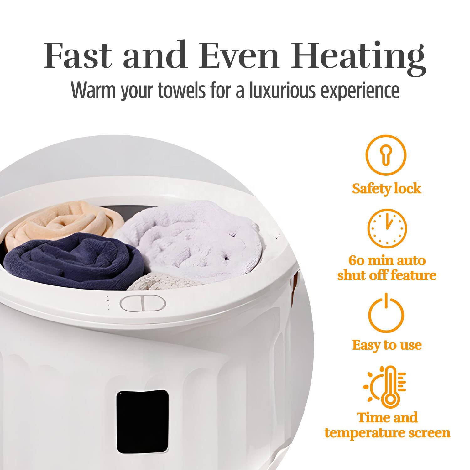 20L Towel Warmer Bucket with T - مراجعة Spa & Wellness Hotel Fitak * * * * وسعره