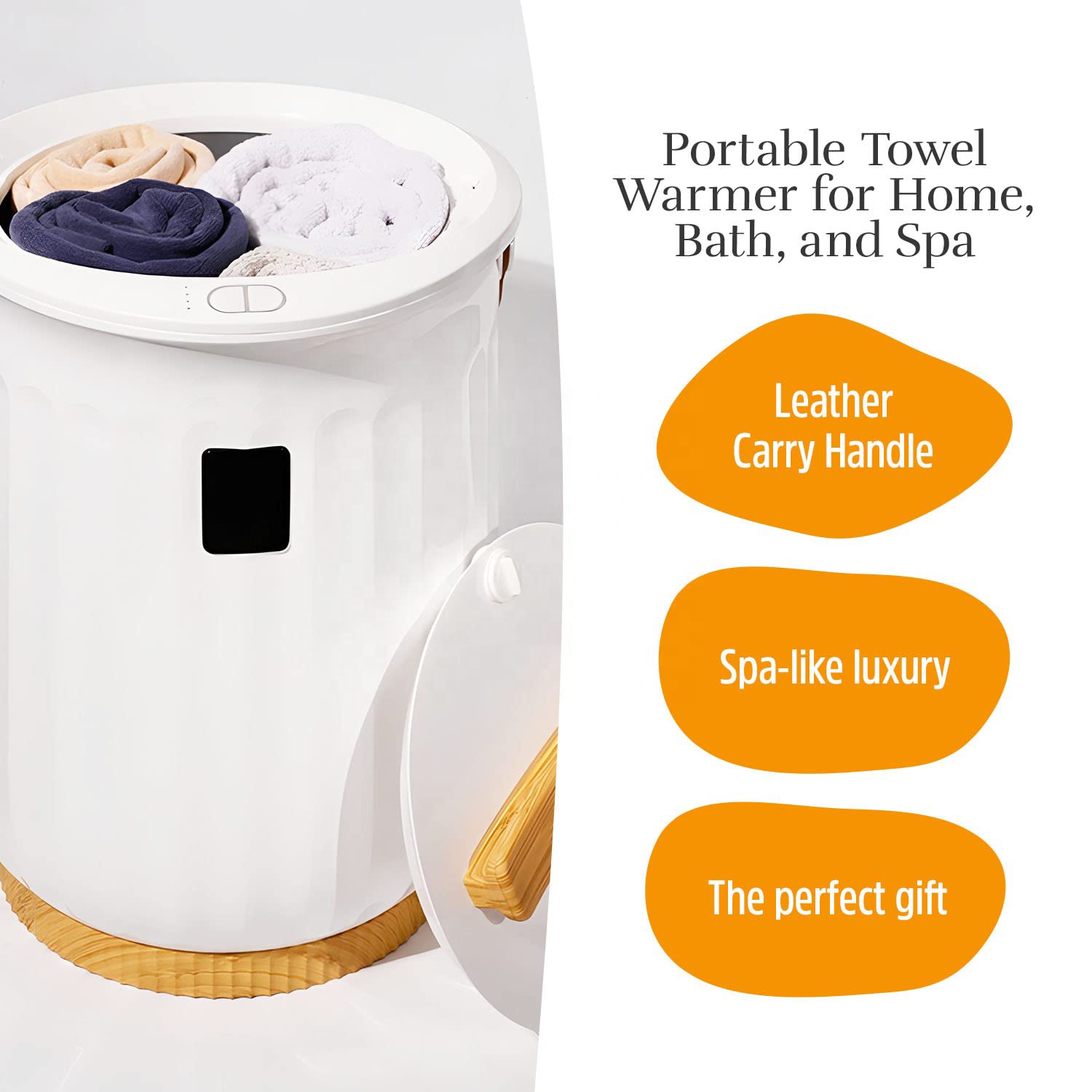 20L Towel Warmer Bucket with T - مراجعة Spa & Wellness Hotel Fitak * * * * وسعره