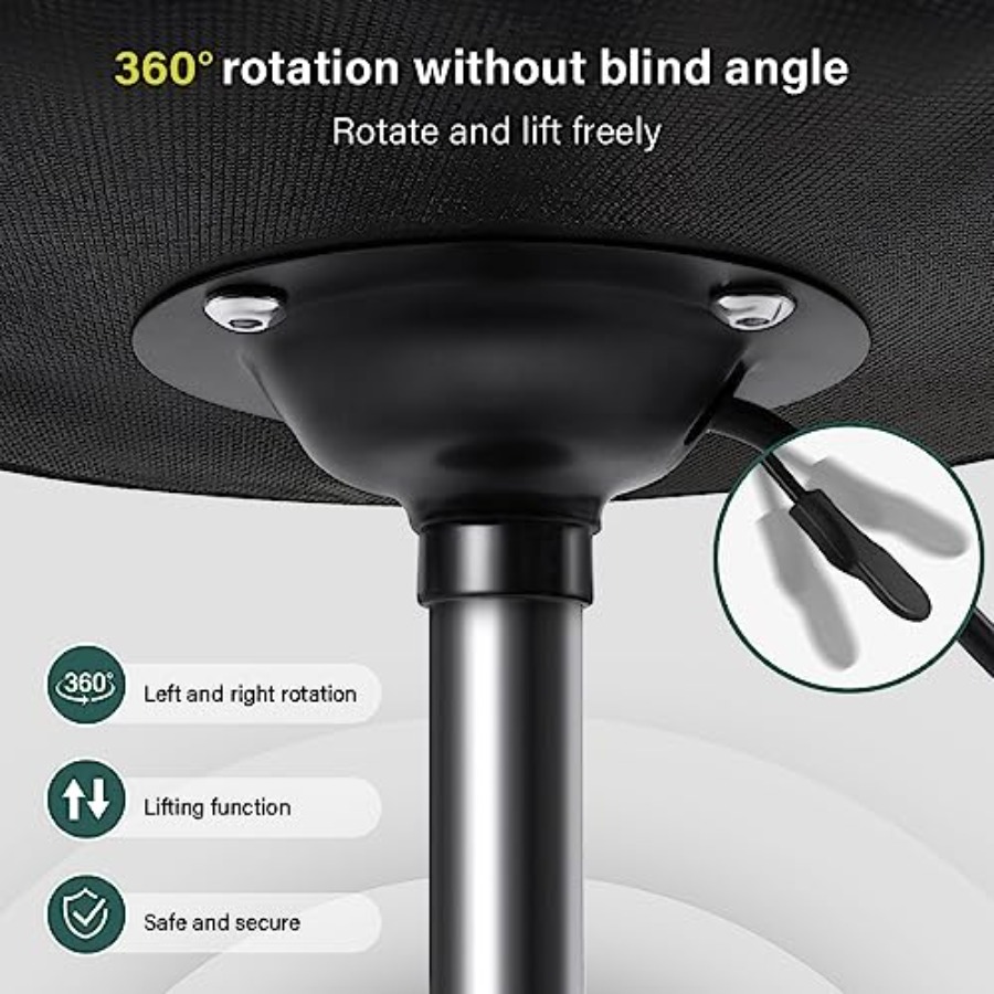 Square Swivel Stool with Wheel - مراجعة Spa & Wellness Hotel Fitak * * * * وسعره