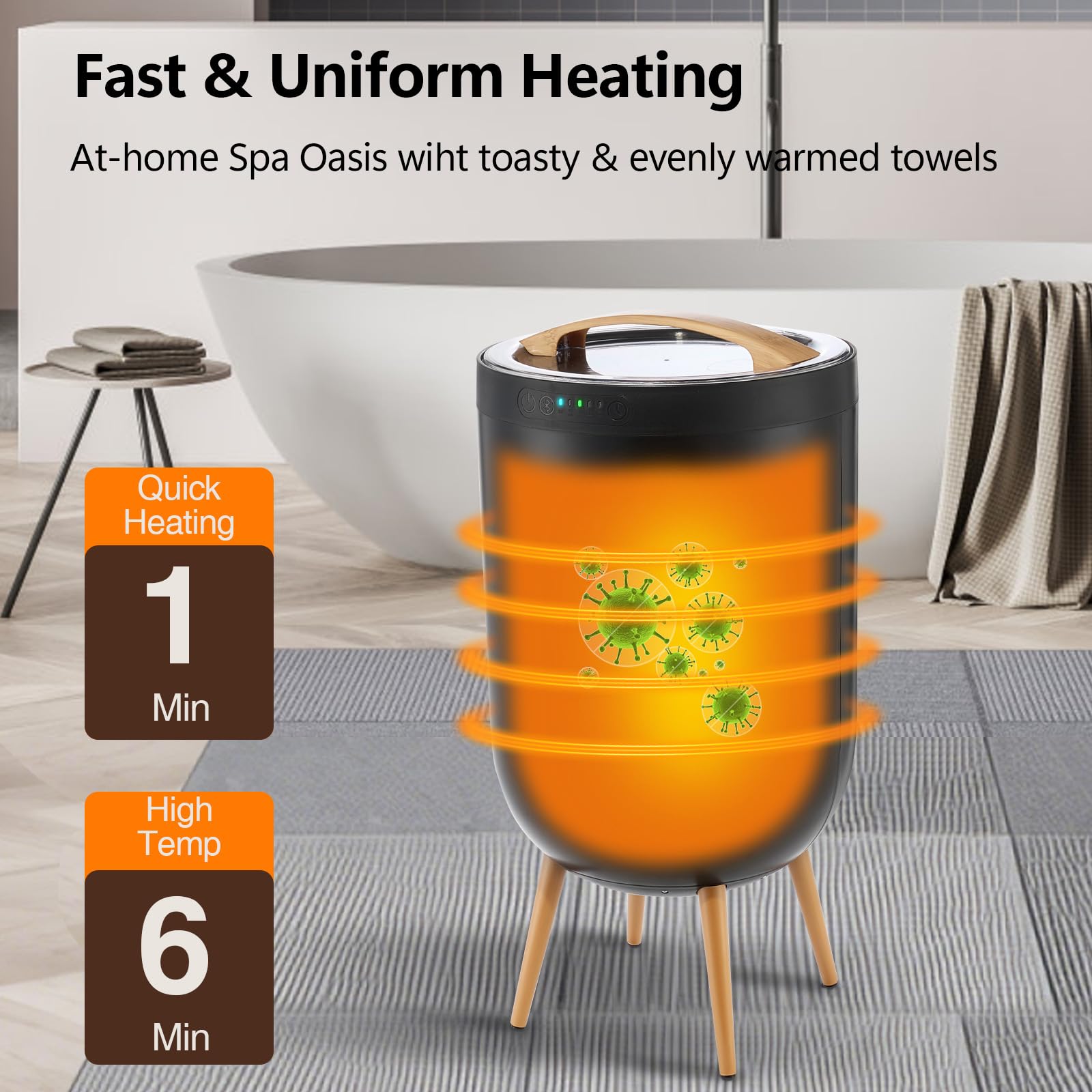 Luxury Spa Towel Warmer Bucket - مراجعة Spa & Wellness Hotel Fitak * * * * وسعره