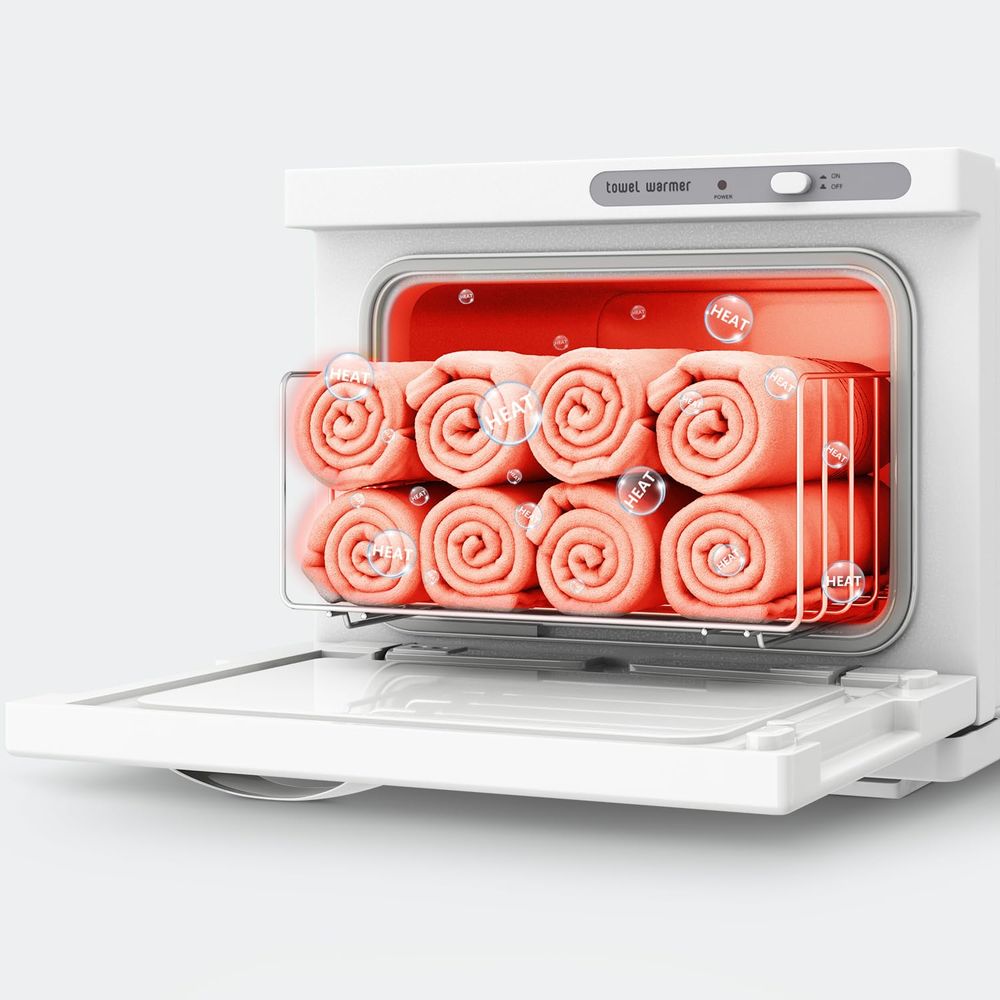 Compact 8L White Towel Warmer  - مراجعة Spa & Wellness Hotel Fitak * * * * وسعره
