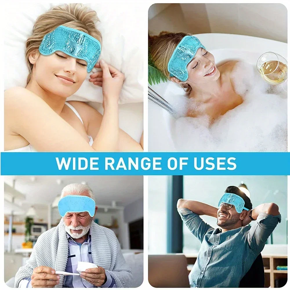 Hot/Cold Gel Bead Migraine Wra - مراجعة Spa Wellness Massage وسعره