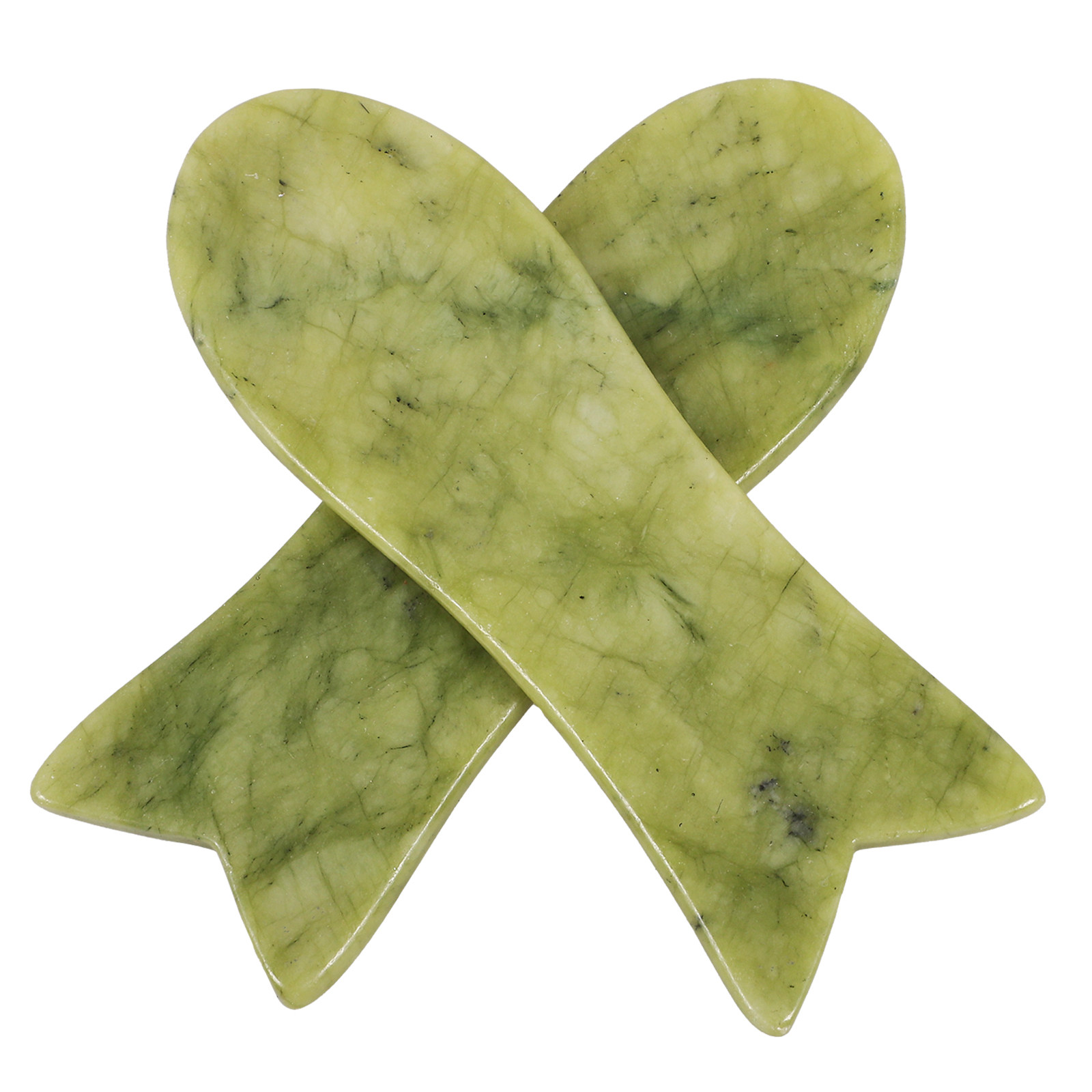 2Pcs Natural Jade Gua Sha Scra - مراجعة Spa Wellness Massage وسعره