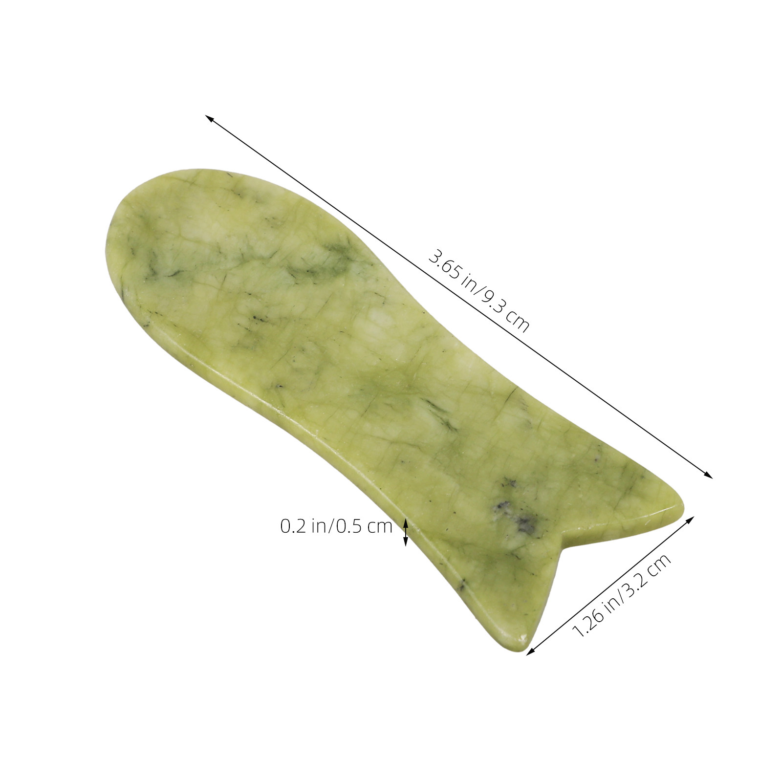 2Pcs Natural Jade Gua Sha Scra - مراجعة Spa Wellness Massage وسعره