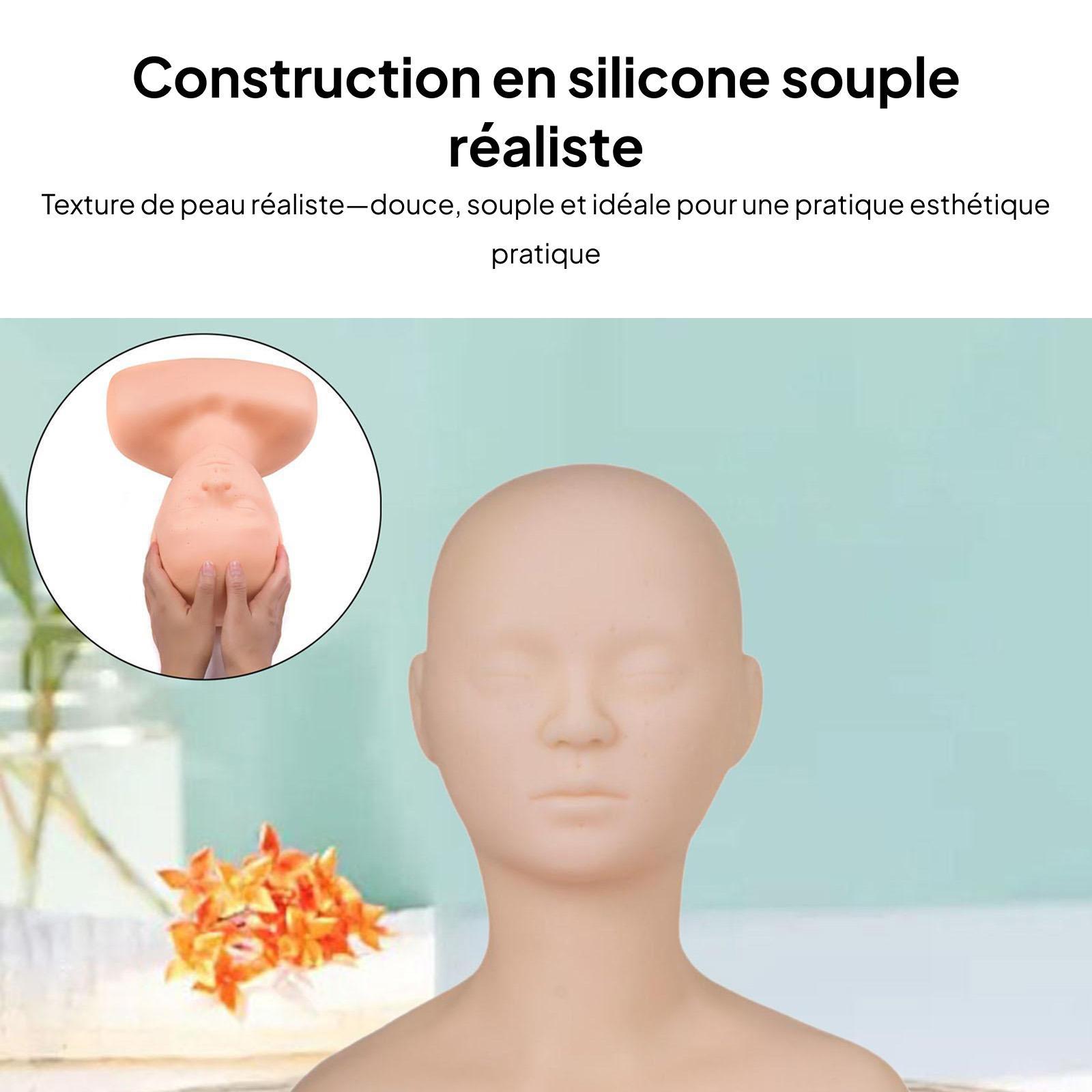 Training Mannequin Head Makeup - مراجعة Spa Wellness Massage وسعره