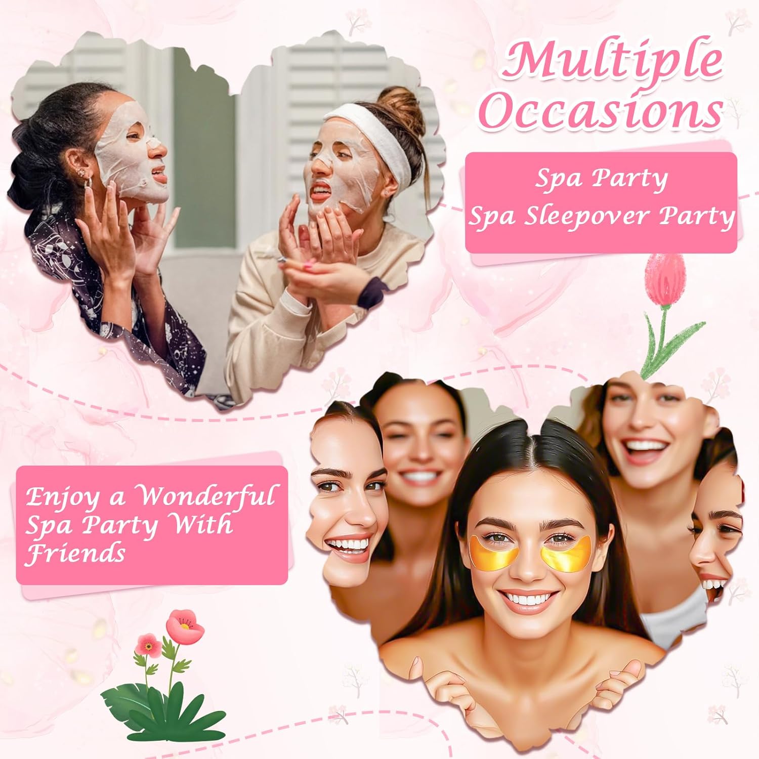 Spa Party Supplies Kit with 12 - مراجعة Spa & Wellness Hotel Fitak * * * * وسعره