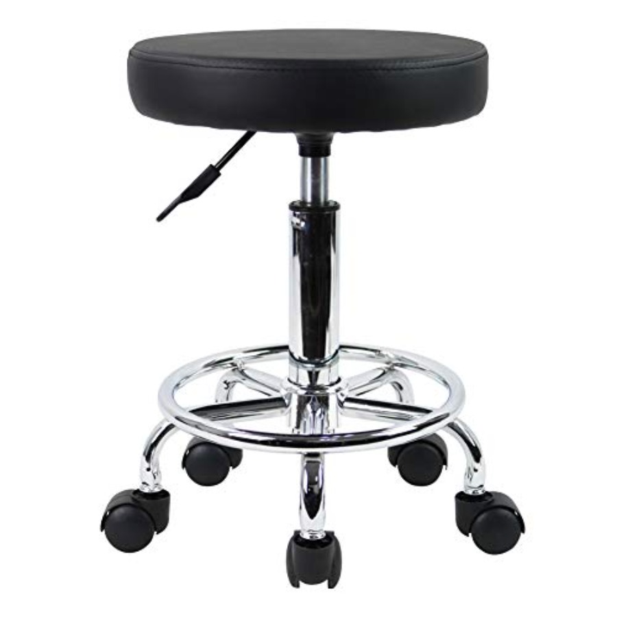 PU Leather Round Rolling Stool - مراجعة Spa & Wellness Hotel Fitak * * * * وسعره