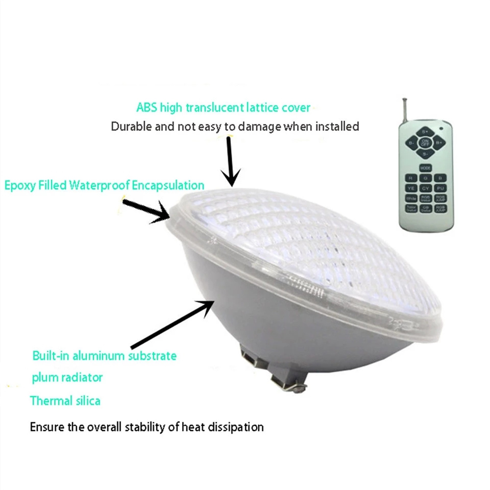 18W RGB LED Underwater Lights  - مراجعة Xy Spa & Wellness George Town وسعره